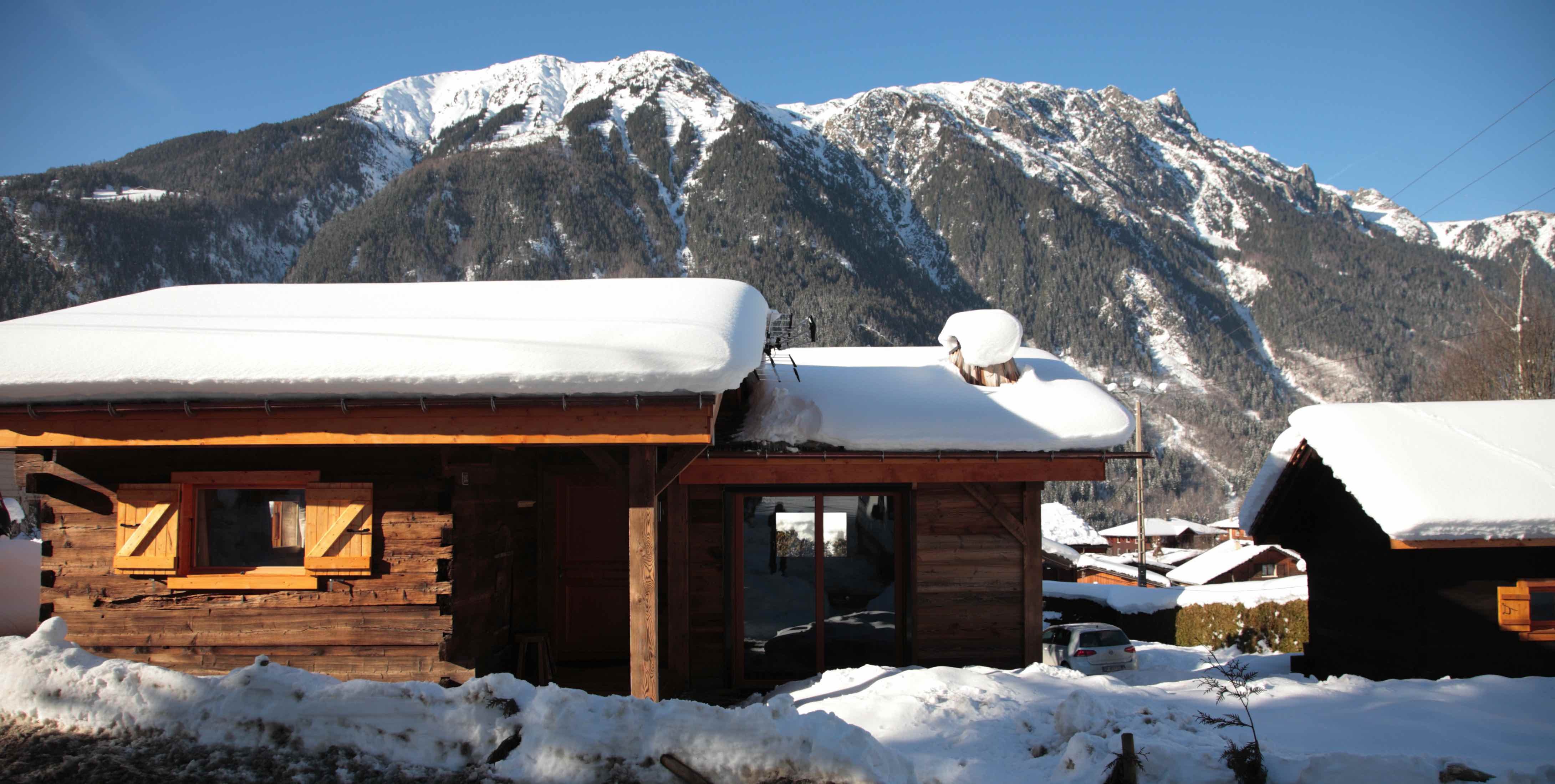 chalets theo irene vassili en hiver